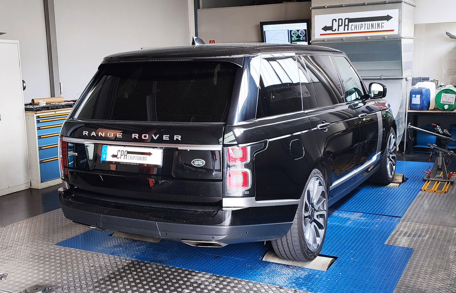 Chiptuning  Land Rover Range Rover V8 Supercharged 