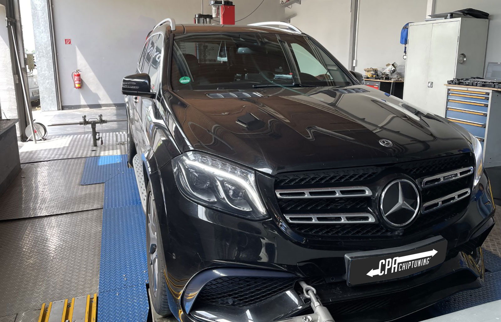Test: Chiptuning Mercedes GLS (X166) GLS63AMG