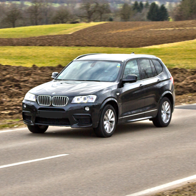 Test jazdy v aute BMW X3 xDrive35d