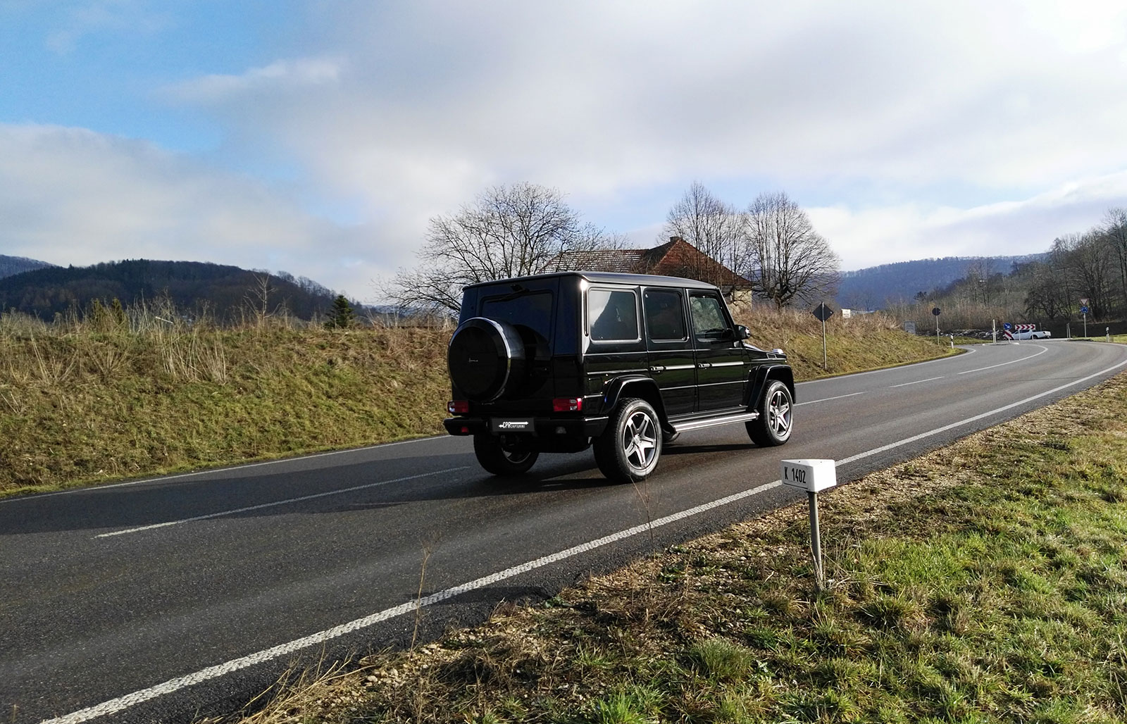 v teste: Mercedes G350d