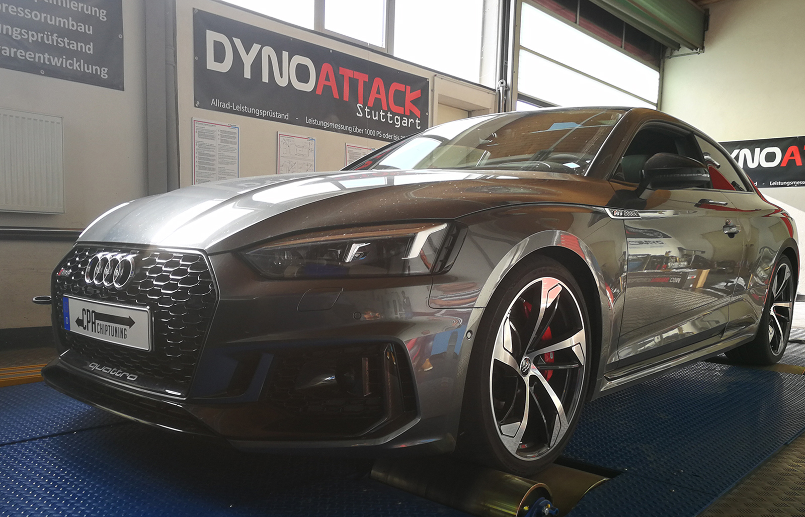 Audi RS5 na skúške na CPA