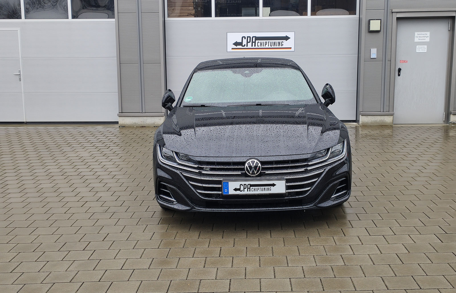 Nový, moderný borec VW Arteon Shooting Brake na testovaní v CPA Performance