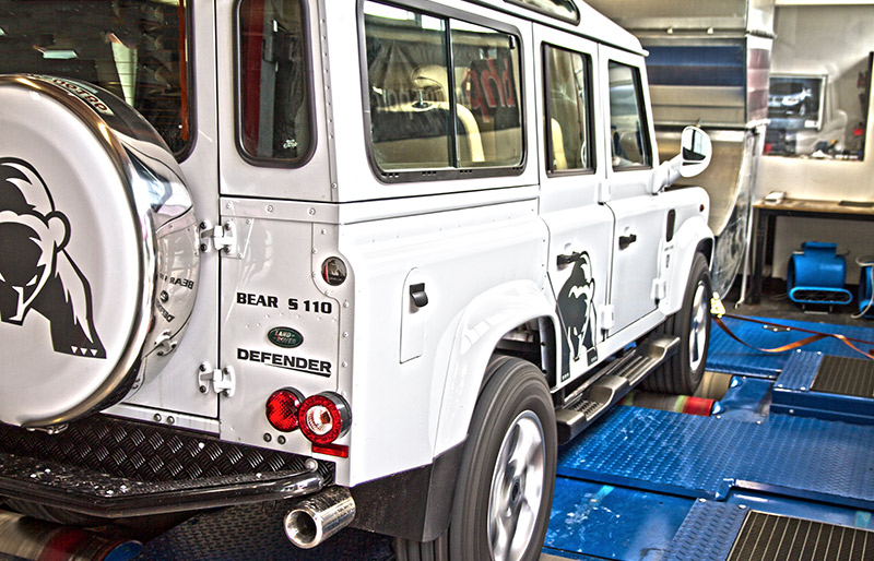 Chiptuning na Land Rover Defender